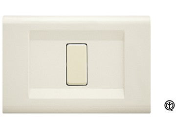 Placca 1 Posto Serie Click Compatibile Magic Bticino Avorio