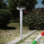 Lampione Solare Fumagalli FIORINA Bianco con Sistema CCT e Sensore