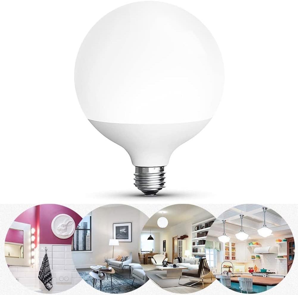 Lampada Globo LED G120 E27 24W 6000K Luce Fredda