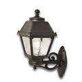 Lanterna Applique a Parete in Resina BISSO MARY Nero E27 IP55