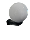 Lampada Applique Sfera a Parete Da Esterno IP44 E27 Bianca D.200mm