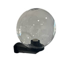 Lampada Applique Sfera a Parete Da Esterno IP44 E27 Trasparente D.250mm