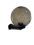 Lampada Applique Sfera a Parete Da Esterno IP44 E27 Fumè D.250mm
