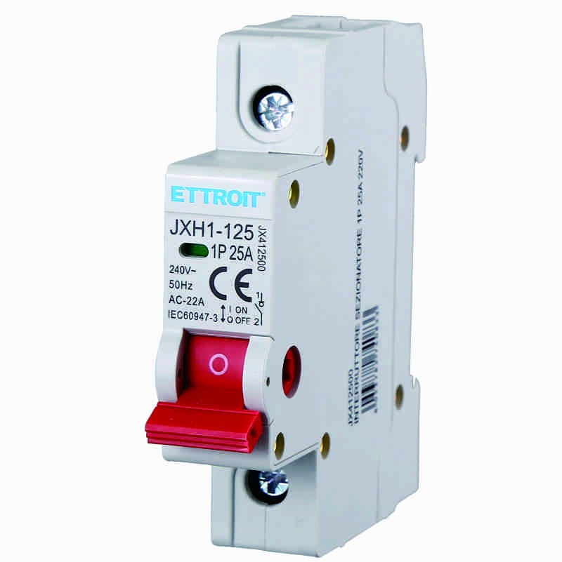 Ettroit Interruttore Sezionatore 1P 25A 220V JX412500