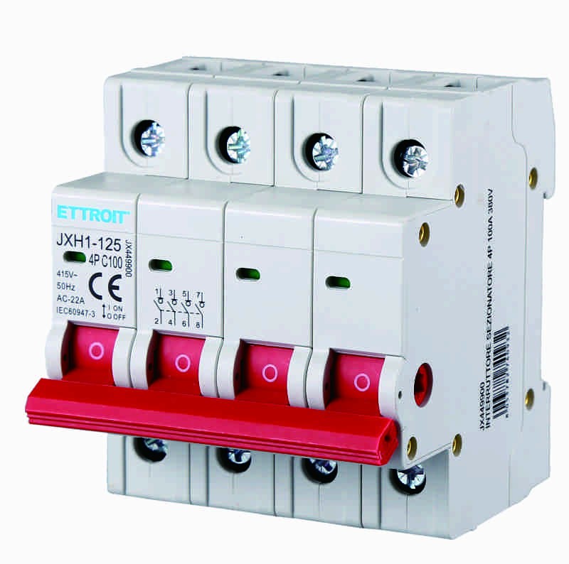 Ettroit Interruttore Sezionatore 4P 100A 380V JX449900