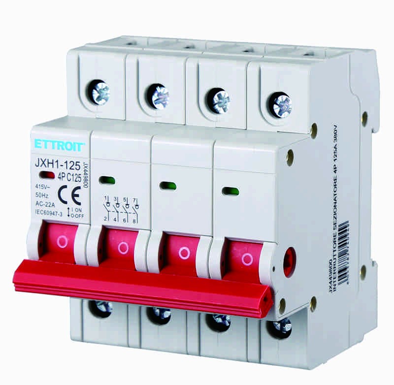 Ettroit Interruttore Sezionatore 4P 125A 380V JX449800
