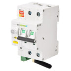 Ettroit Interruttore Magnetotermico 2P Tuya SmartWiFi Conta Energia 63A ESR3S263