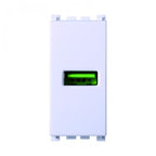 Presa USB 1Posti 2.1AMH Compatibile Vimar Arkè Bianco Ettroit