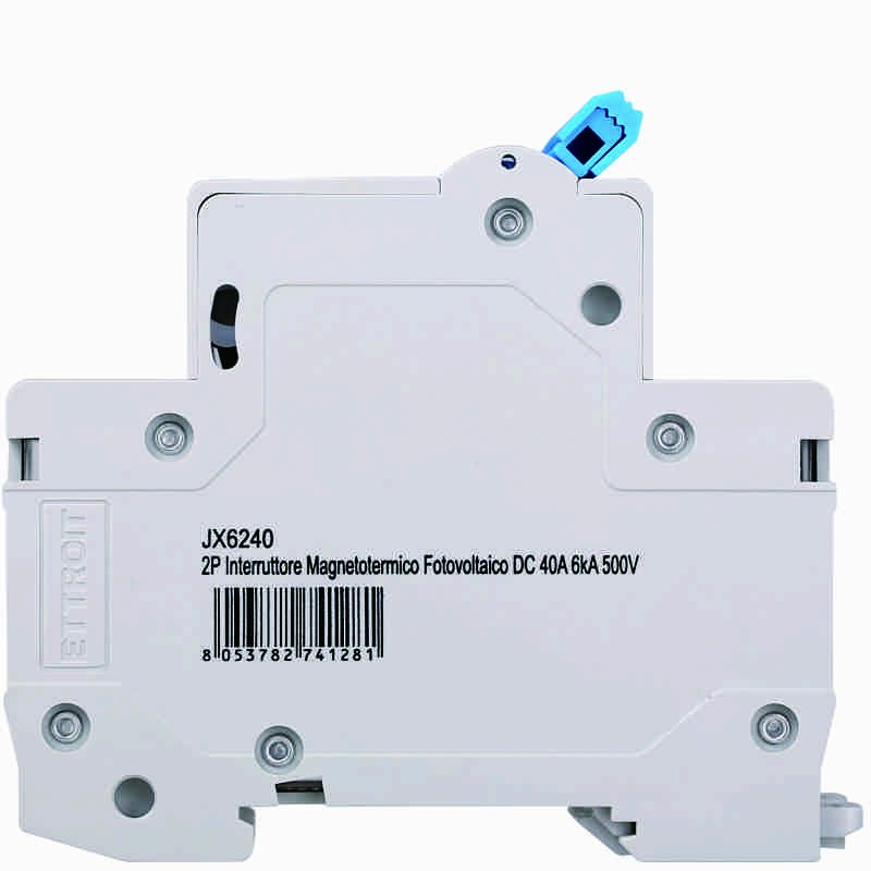 Ettroit 2P Interruttore Magnetotermico Fotovoltaico DC 40A 6kA 500V JX6240