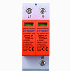 Ettroit Scaricatore Limitatore Di Sovratensione Tipo T1+T2 2P 25KA-50KA SPD a Limitazione Per Barra DIN