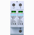 Ettroit Scaricatore Limitatore Di Sovratensione 2 Moduli Tipo T2 2P 10KA-20KA SPD a Limitazione Per Barra DIN