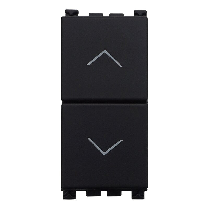 Pulsante Doppio Interbloccato Saliscendi Compatibile Vimar Arkè Ettroit