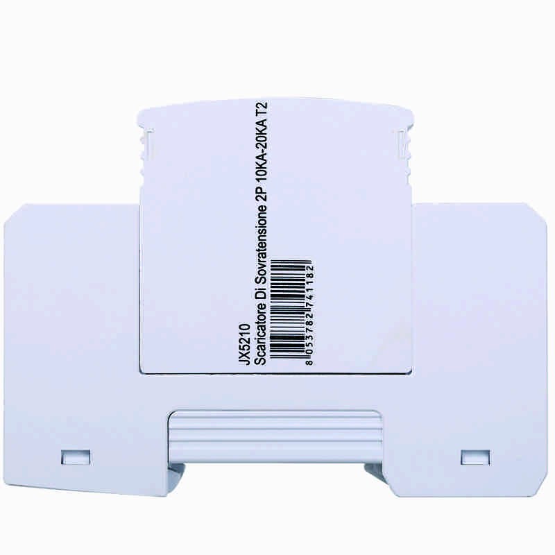 Ettroit Scaricatore Limitatore Di Sovratensione 2 Moduli Tipo T2 2P 10KA-20KA SPD a Limitazione Per Barra DIN