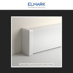 Tappo Di Chiusura Per Canaline Passacavi 80X40 In Plastica Bianco ART. 56280406 ELMARK