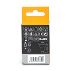 Faretto Led GU10 10W SMD Apertura 120-160 Gradi Luce Calda 3000K