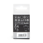 Faretto Led GU10 10W SMD Apertura 120-160 Gradi Luce Fredda 6400K
