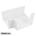 Angolo a T Per 3 Canaline Passacavi 100X60 In Plastica Bianco ART. 562100603 ELMARK