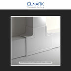 Angolo a T Per 3 Canaline Passacavi 100X60 In Plastica Bianco ART. 562100603 ELMARK