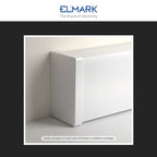 Tappo Di Chiusura Per Canaline Passacavi 100X60 In Plastica Bianco ART. 562100606 ELMARK