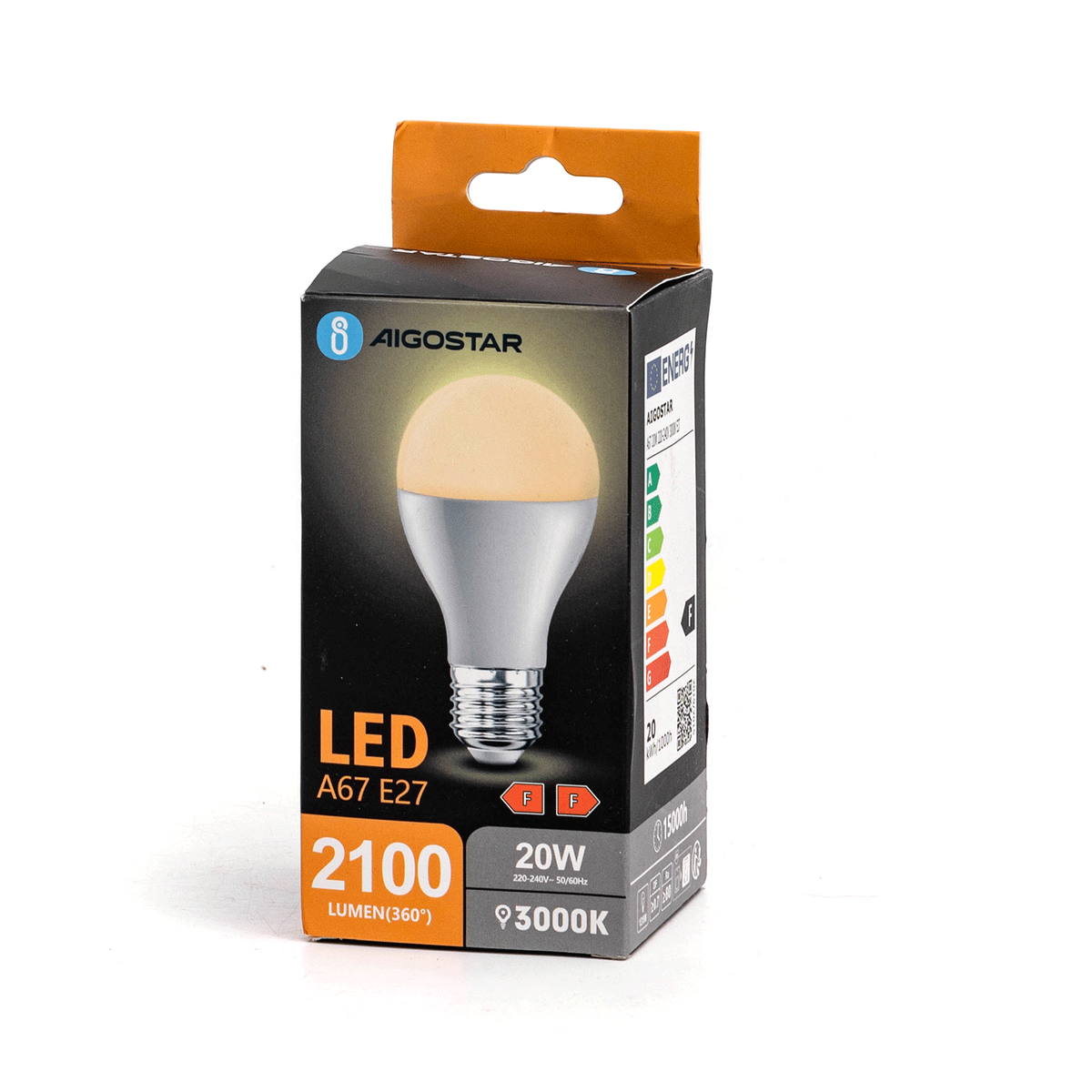 Lampadina LED A5 A67 20W E27 Luce Calda 3000K 2100lm