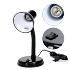 Lampada Da Tavolo Flessibile Attacco E27 Max 60W Nero