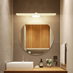 Lampada LED a Parete da Specchio Bianca 8W 4000K IP44 950LM