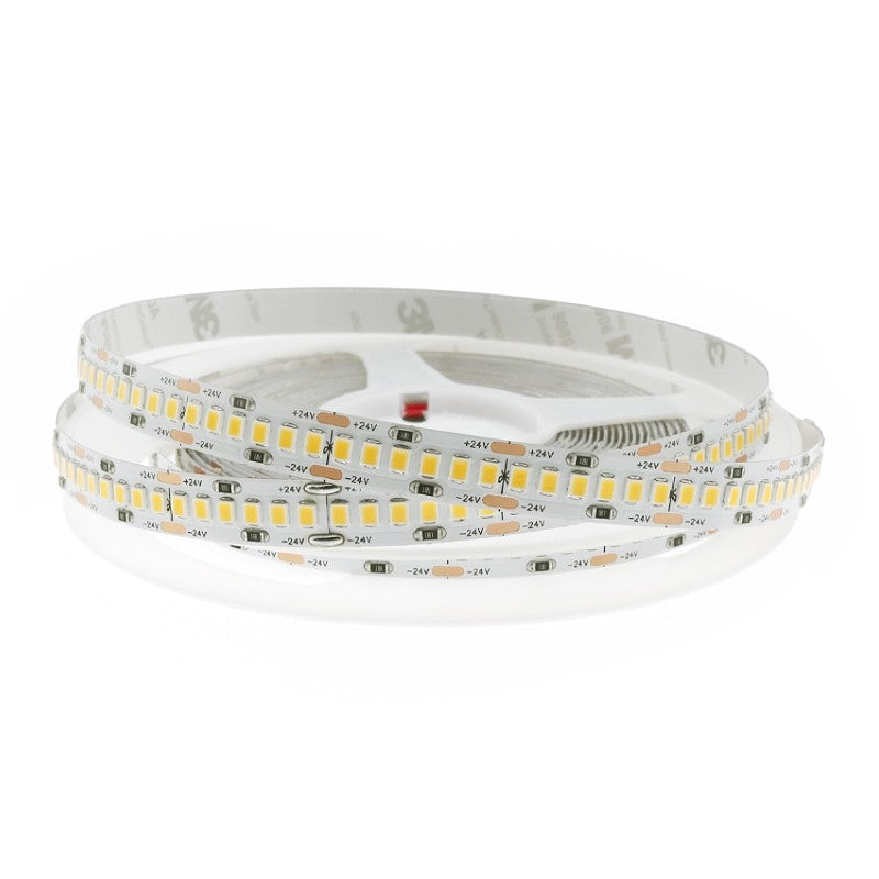 Striscia LED ZIADNA 18W/MT 2835 Luce 4000K 24V 240led/mt IP20 CRI 90