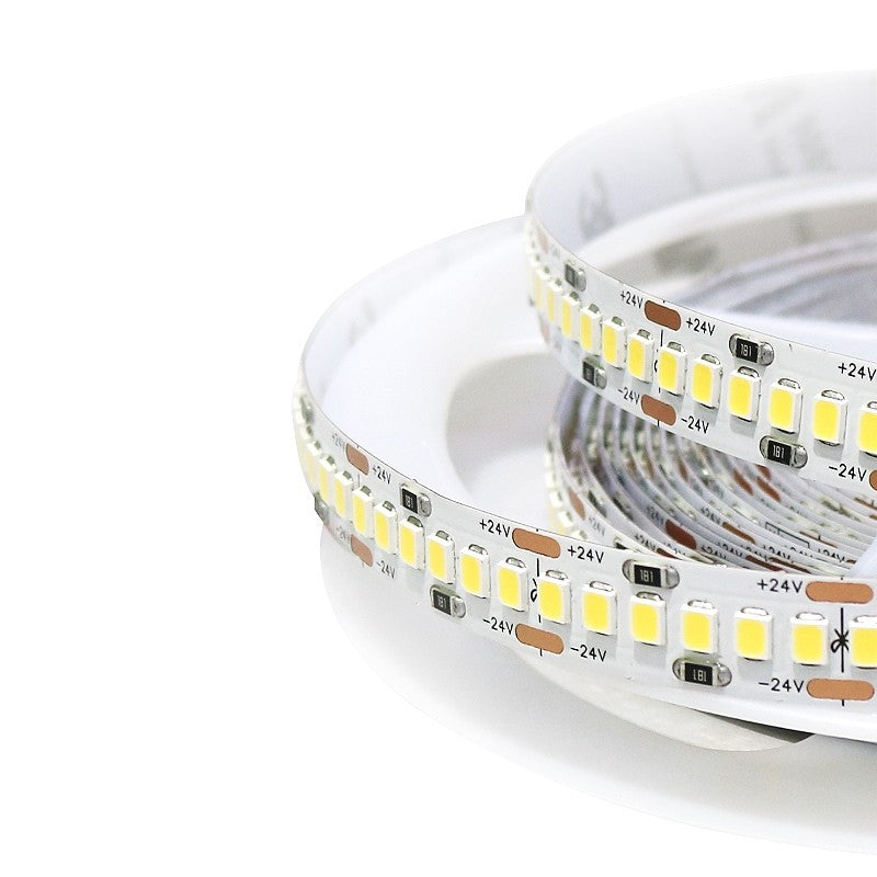Striscia LED ZIADNA 18W/MT 2835 Luce 6000K 24V 240led/mt IP20 CRI 90