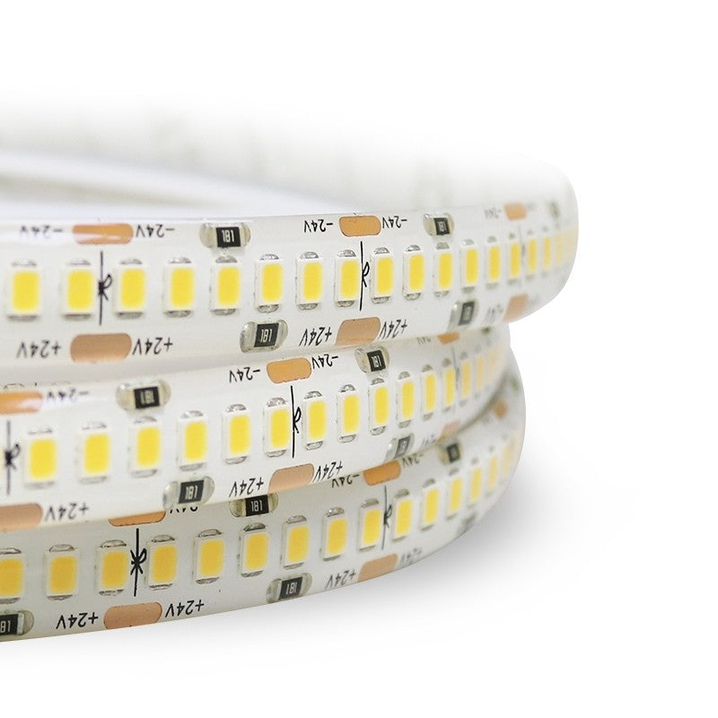 Striscia LED ZIADNA 18W/MT 2835 Luce 6000K 24V 240led/mt IP65 CRI 90