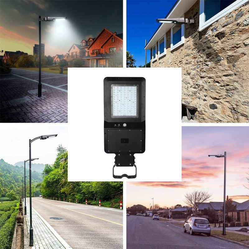 Lampione Solare PRO 4800 Lumen Con Sensore di Movimento 4000K Velamp