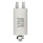Condensatore Permanente Per Motori Elettrici 12 µF 450V. Dado M8
