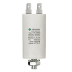Condensatore Permanente Per Motori Elettrici 16 µF 450V. Dado M8