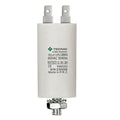 Condensatore Permanente Per Motori Elettrici 30 µF 450V. Dado M8