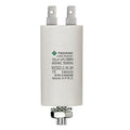 Condensatore Permanente Per Motori Elettrici 35 µF 450V. Dado M8