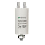 Condensatore Permanente Per Motori Elettrici 60 µF 450V. Dado M8