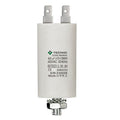 Condensatore Permanente Per Motori Elettrici 80 µF 450V. Dado M8