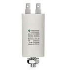 Condensatore Permanente Per Motori Elettrici 80 µF 450V. Dado M8