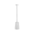 Lampada da Tavolo LED Ricaricabile TAG Bianca 3W 3000K IP54