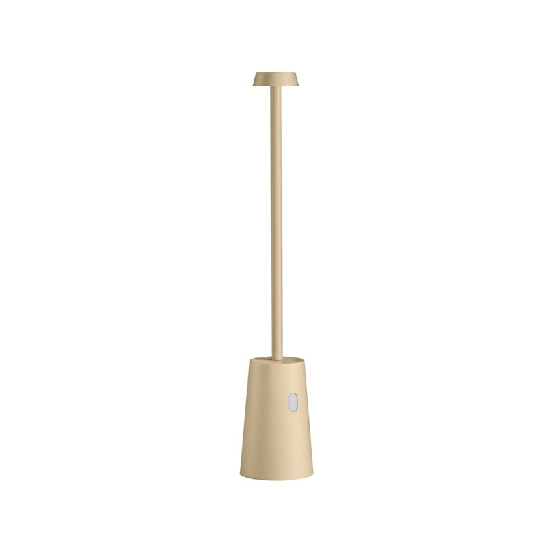 Lampada da Tavolo LED Ricaricabile TAG Avorio 3W 3000K IP54