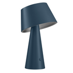 Lampada da Tavolo LED Solare e USB-C TIZIA Blu 2,6W 3000K IP54
