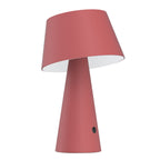 Lampada da Tavolo LED Solare e USB-C TIZIA Rossa 2,6W 3000K IP54