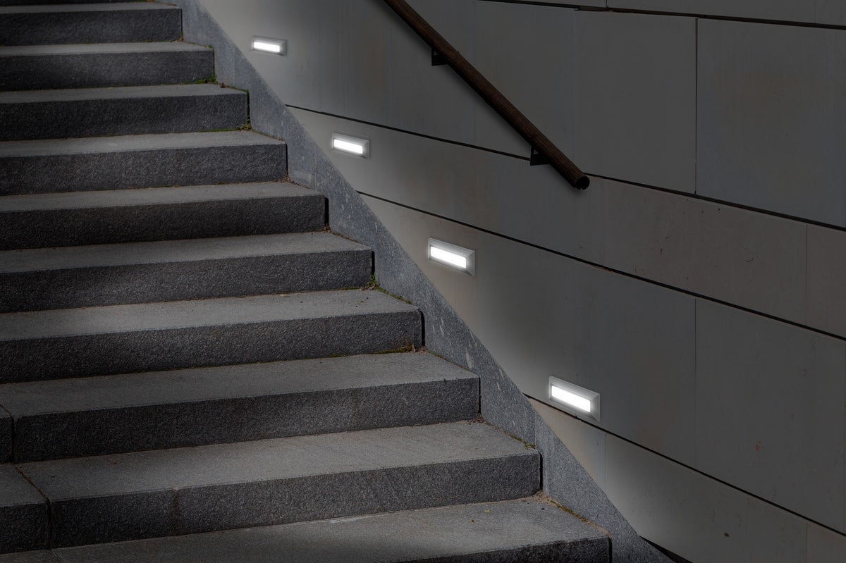 Segnapasso Da Esterno 4W CCT IP65 SORIA4 Bot lighting Doppia Cover