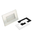 Segnapasso In Emergenza 2,5W CCT Tricolor Per Scatola 503 Con 3 Cover