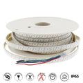 Striscia Led BERGAMO 220V SMD 2835 13W/mt RGB Multicolor IP65 Al Metro