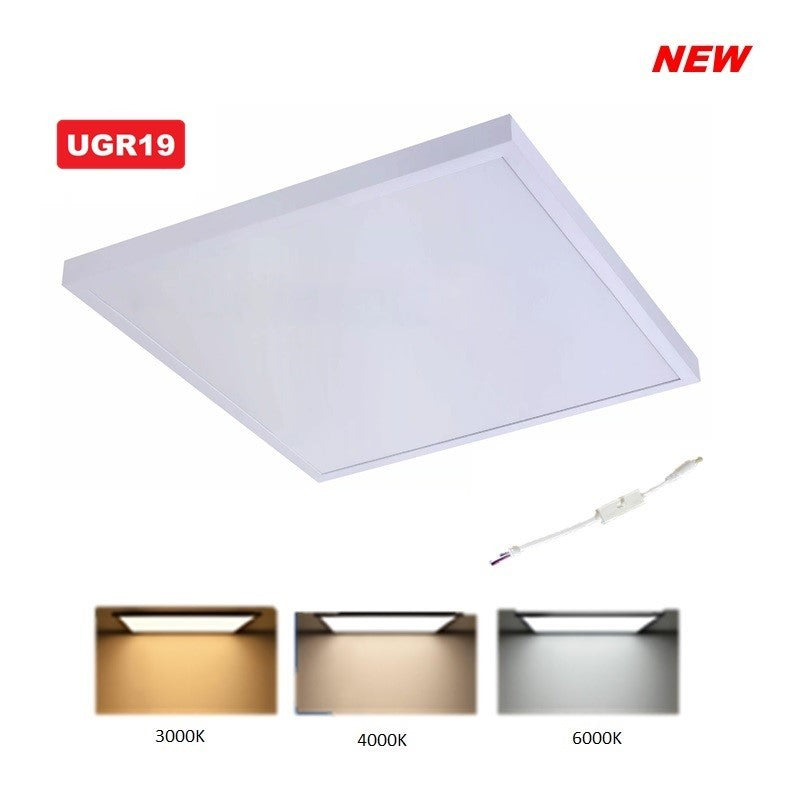 Plafoniera Pannello LED a Soffitto 60 x 60 cm 50W CCT Cornice Integrata