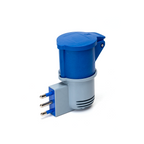 Adattatore Elettrico Industriale Spina Italiana 16a 220V Presa CEE Blu
