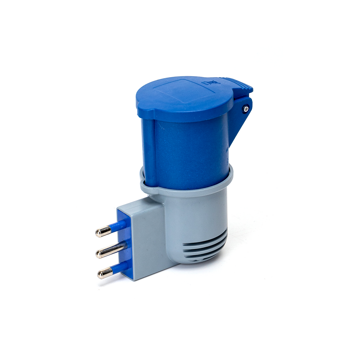 Adattatore Elettrico Industriale Spina Italiana 16a 220V Presa CEE Blu