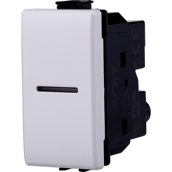 Pulsante Assiale 1P Compatibile Bticino Matix Ettroit