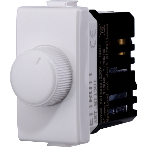Dimmer ON/OFF 100W-1000W Compatibile Bticino Matix Ettroit