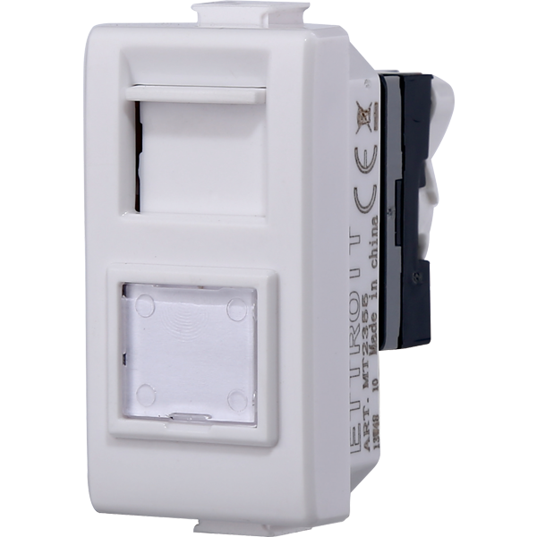 Presa Dati RJ45 CAT 6 Compatibile Bticino Matix Ettroit